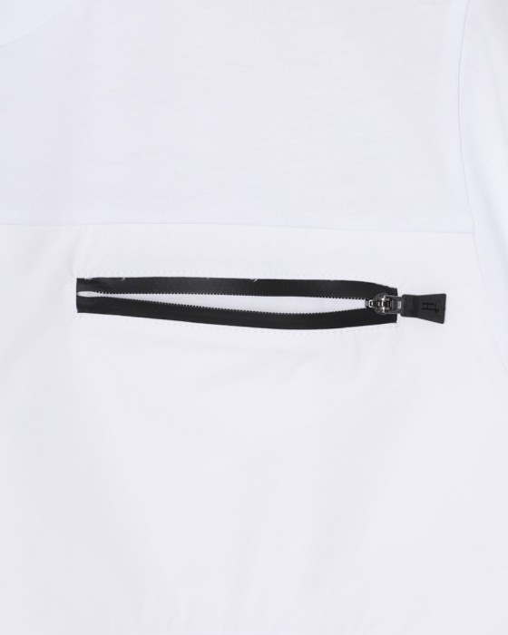 Hernoナイロン切替え半袖コットンTシャツ【FUNCTIONAL WARDROBE】07l