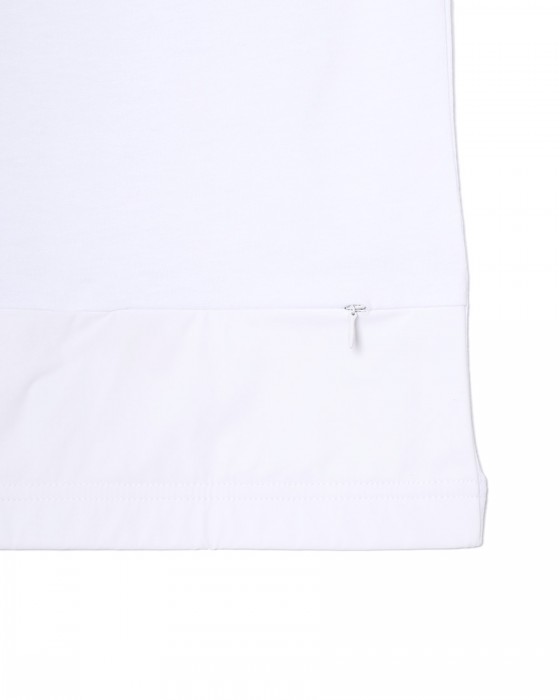Hernoナイロン切替え半袖コットンTシャツ【FUNCTIONAL WARDROBE】10l