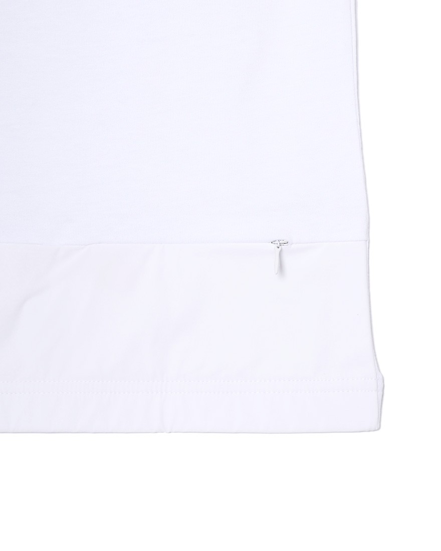 Hernoナイロン切替え半袖コットンTシャツ【FUNCTIONAL WARDROBE】10l