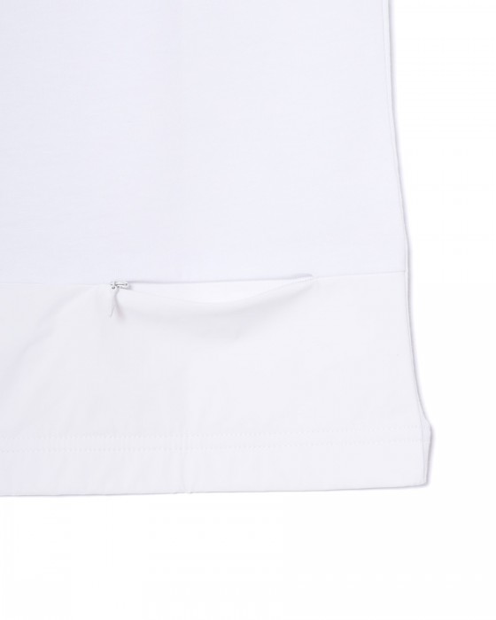 Hernoナイロン切替え半袖コットンTシャツ【FUNCTIONAL WARDROBE】11l