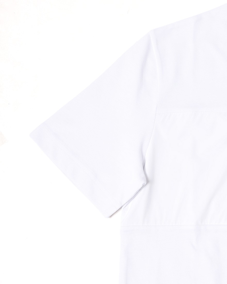 Hernoナイロン切替え半袖コットンTシャツ【FUNCTIONAL WARDROBE】12l