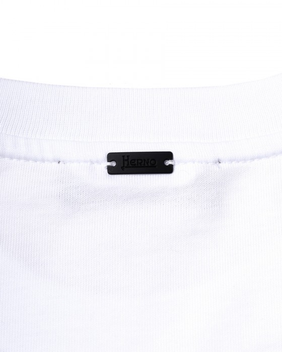 Hernoナイロン切替え半袖コットンTシャツ【FUNCTIONAL WARDROBE】14l