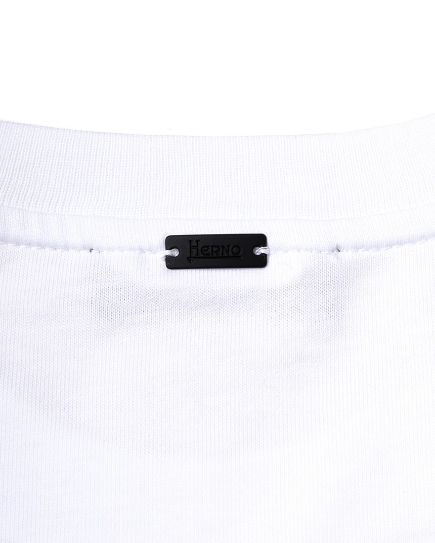 Hernoナイロン切替え半袖コットンTシャツ【FUNCTIONAL WARDROBE】14l