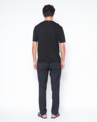 Hernoニット調 コットン クルーネックTシャツ【Herno】mb_18l