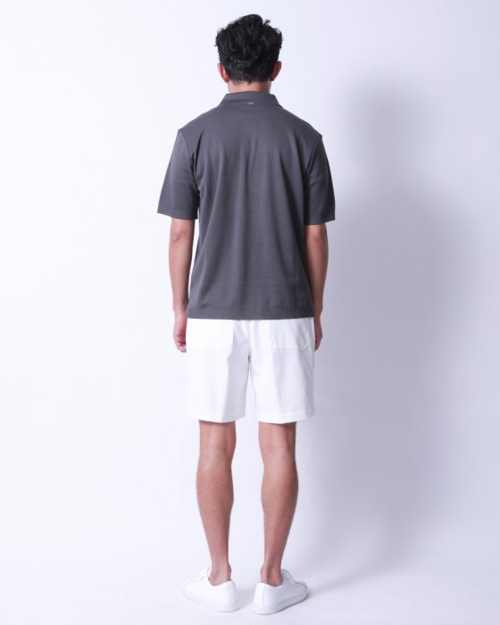Hernoコットンジャージー スキッパー ポロシャツ【Herno】03l