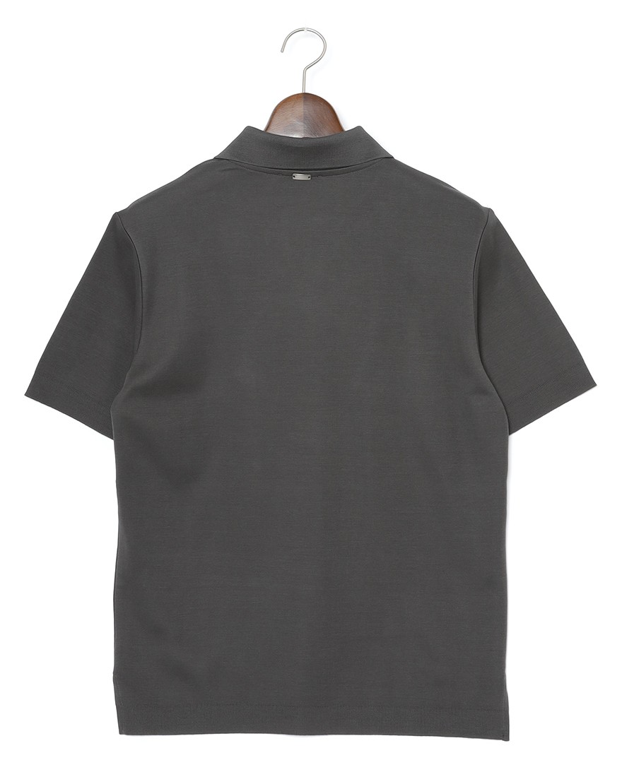 Hernoコットンジャージー スキッパー ポロシャツ【Herno】05l