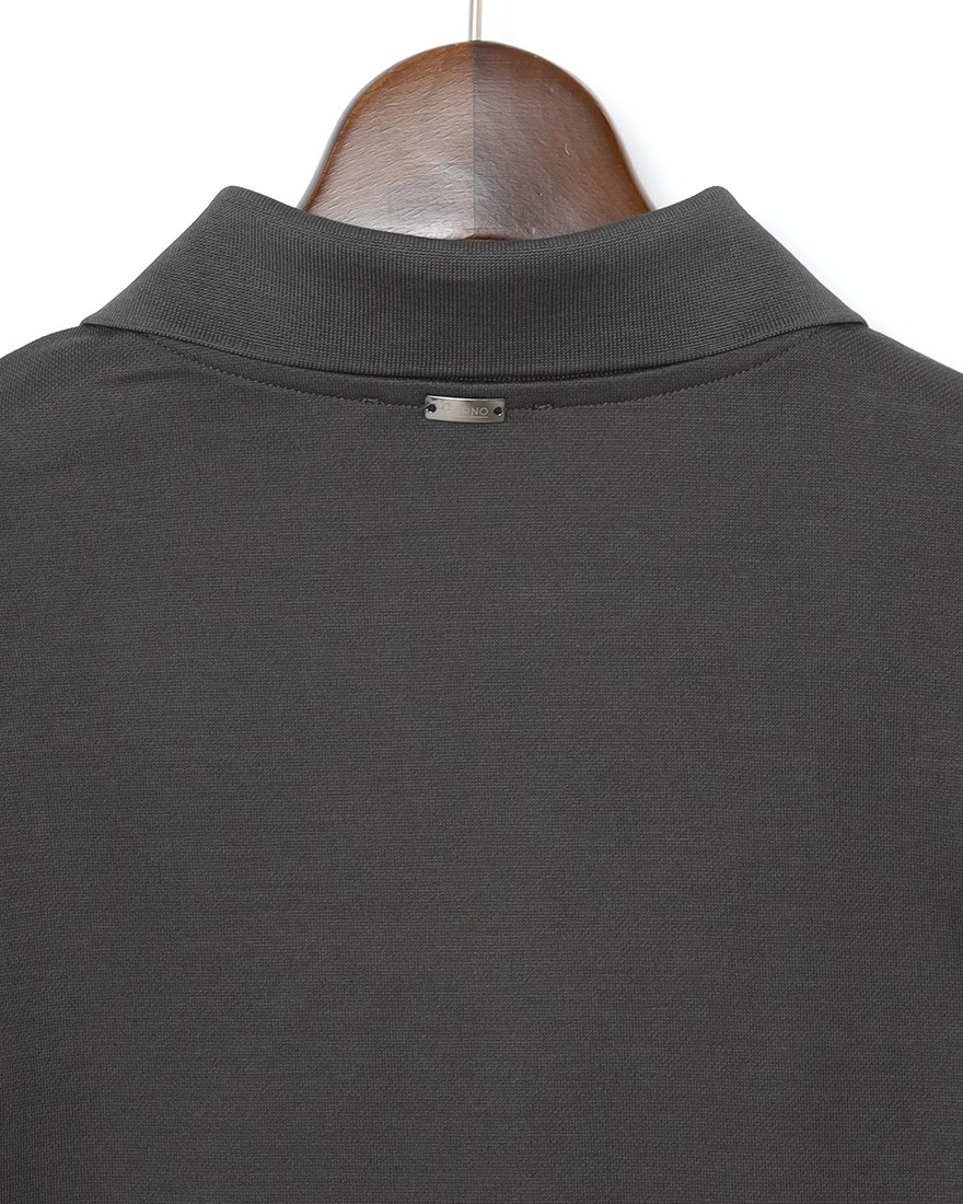 Hernoコットンジャージー スキッパー ポロシャツ【Herno】08l