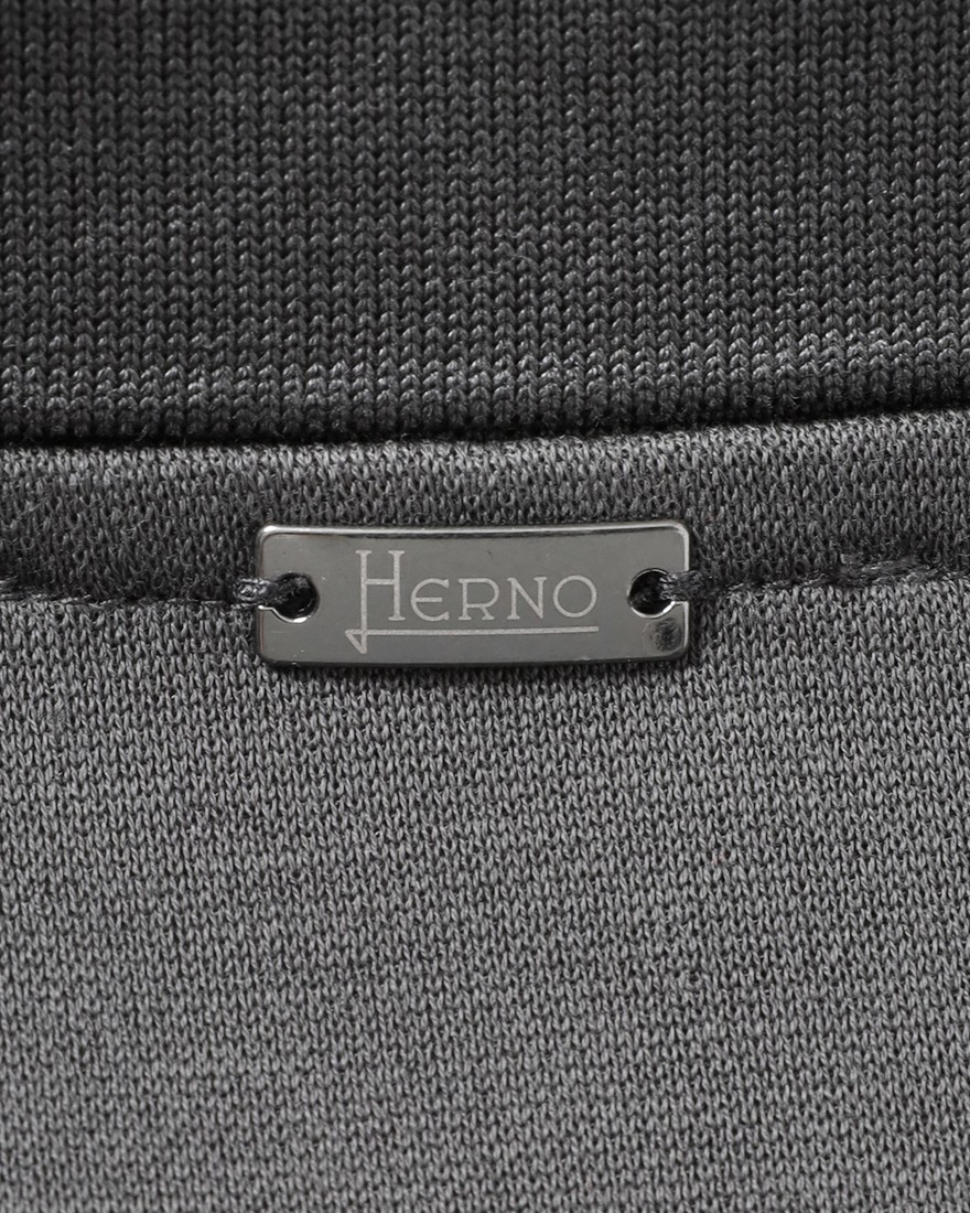 Hernoコットンジャージー スキッパー ポロシャツ【Herno】10l