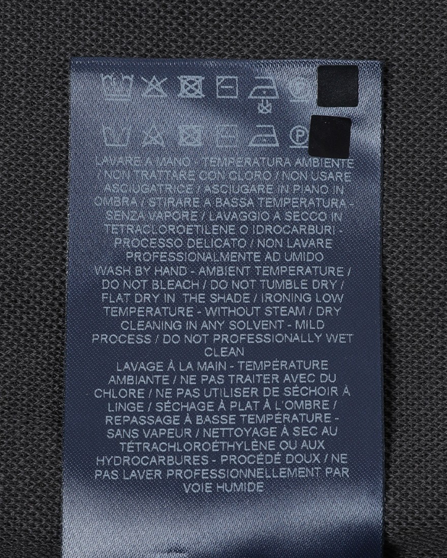 Hernoニット調 コットン クルーネック Tシャツ【Herno】16l