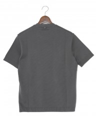 Hernoニット調 コットン クルーネック Tシャツ【Herno】mb_04l