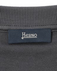Hernoニット調 コットン クルーネック Tシャツ【Herno】mb_08l