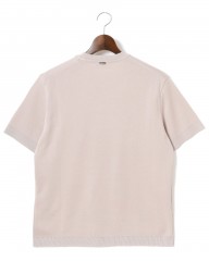 Hernoニット調 コットン クルーネック Tシャツ【Herno】mb_17l