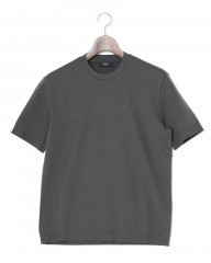 Hernoニット調 コットン クルーネック Tシャツ【Herno】mb_c1
