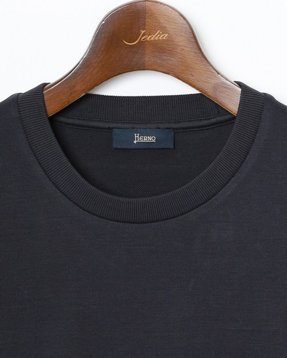 Hernoニット調 コットン ロングスリーブTシャツ【Herno】05l