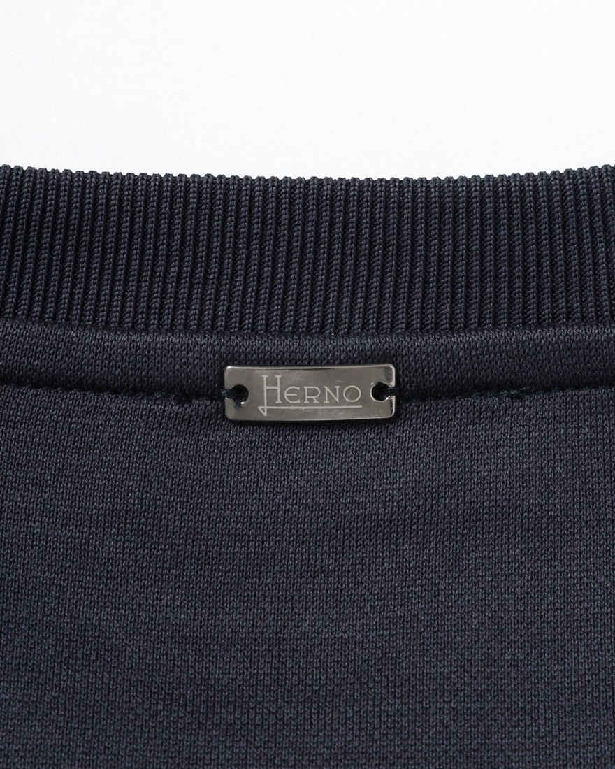 Hernoニット調 コットン ロングスリーブTシャツ【Herno】09l