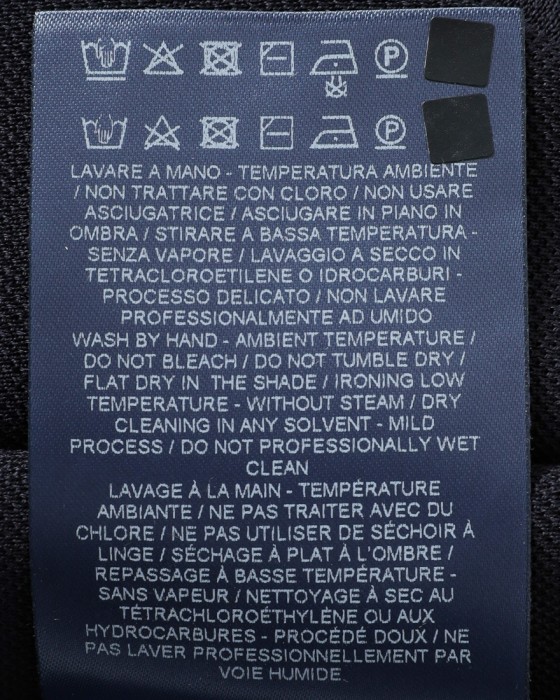 Hernoニット調 コットン ロングスリーブTシャツ【Herno】14l