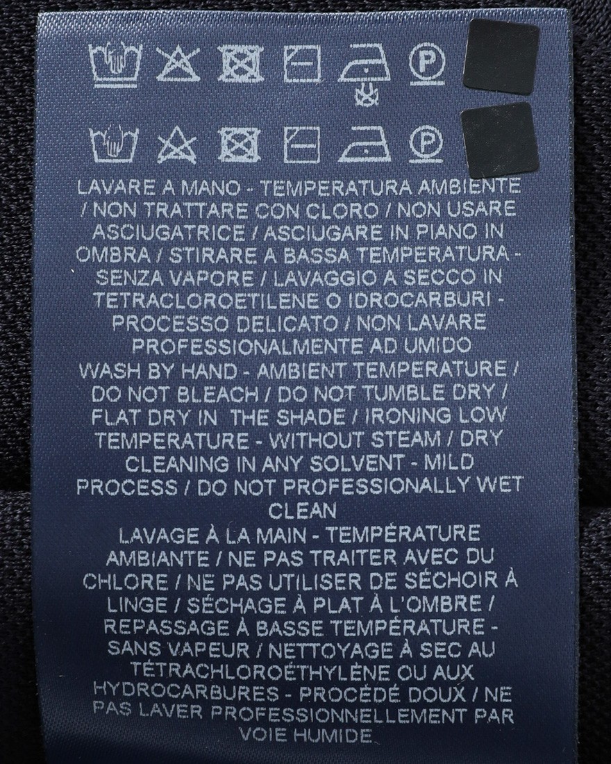 Hernoニット調 コットン ロングスリーブTシャツ【Herno】14l