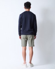 Hernoニット調 コットン ロングスリーブTシャツ【Herno】mb_03l