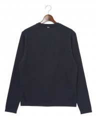 Hernoニット調 コットン ロングスリーブTシャツ【Herno】mb_04l