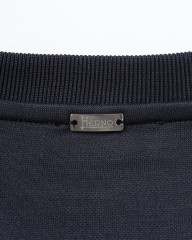Hernoニット調 コットン ロングスリーブTシャツ【Herno】mb_09l