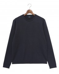 Hernoニット調 コットン ロングスリーブTシャツ【Herno】mb_c0