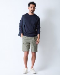 Hernoニット調 コットン ロングスリーブTシャツ【Herno】mb_ma