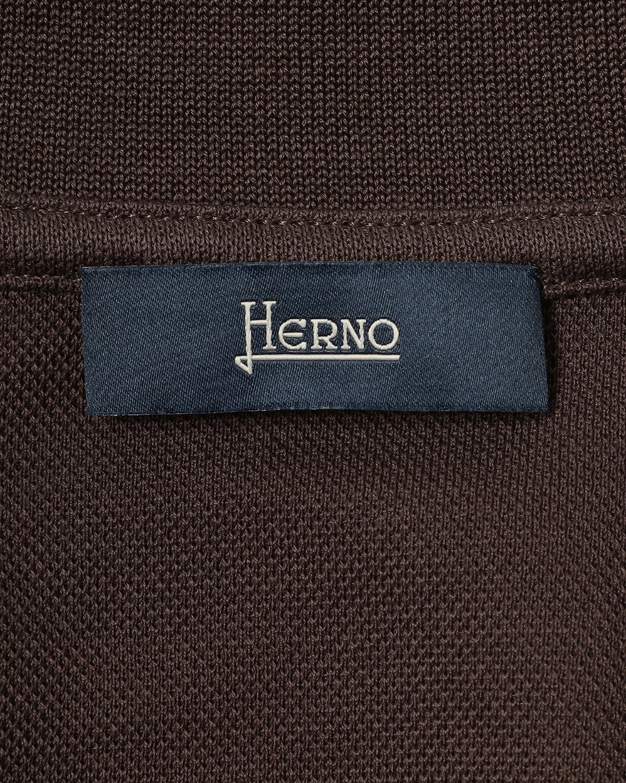 Hernoコットンジャージー オープンカラーシャツ【Herno】11l