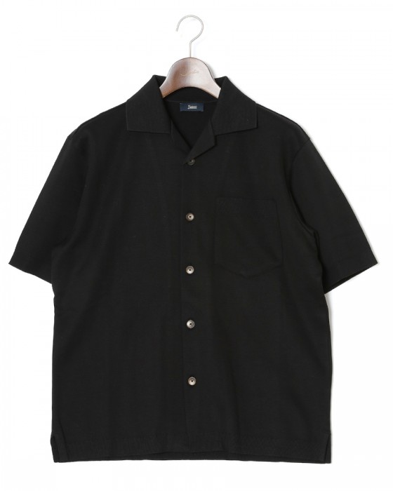 Hernoコットンジャージー オープンカラーシャツ【Herno】ma