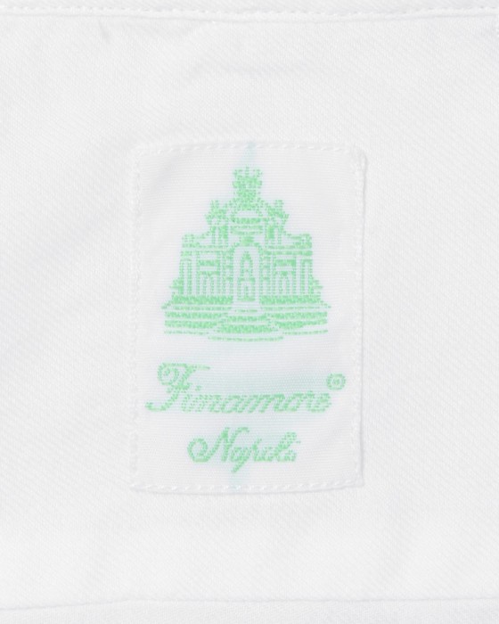 Finamoreコットンライトフランネルシャツ【SIMONE/BALI】08l