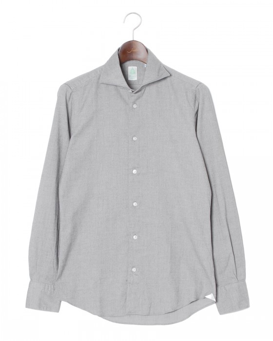 コットンライトフランネルシャツ【SIMONE/BALI】｜Finamore