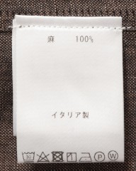 Finamoreワンピースカラーリネンシャツ【MANUEL/J/SEUL】mb_15l