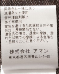 Finamoreワンピースカラーリネンシャツ【MANUEL/J/SEUL】mb_16l