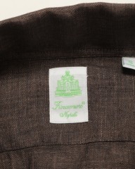 Finamoreワンピースカラーリネンシャツ【MANUEL/J/SEUL】mb_19l