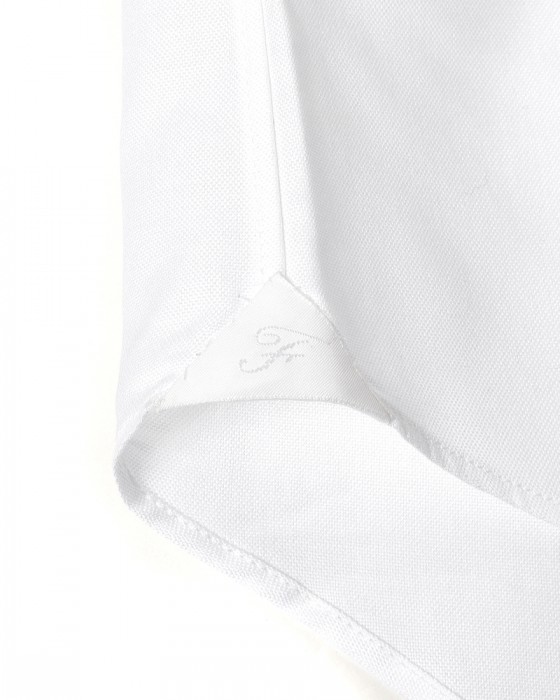 Finamoreコットンオックス セミワイドカラーシャツ【MILAN/J/VITTORIO】04l
