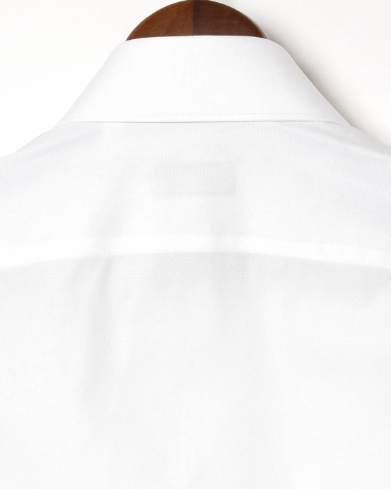 Finamoreコットンオックス セミワイドカラーシャツ【MILAN/J/VITTORIO】07l