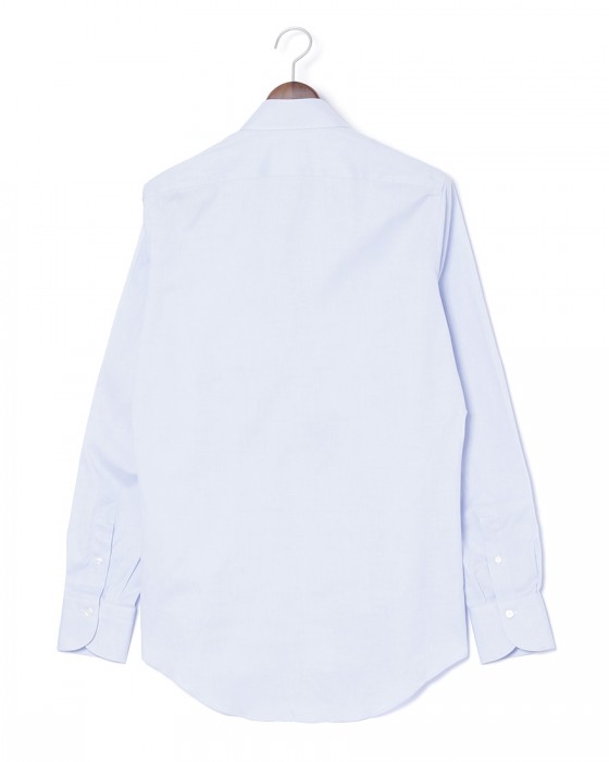 Finamoreコットンオックス セミワイドカラーシャツ【MILAN/J/VITTORIO】18l