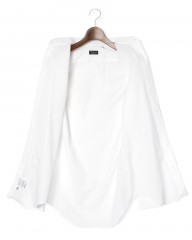 Finamoreコットンオックス セミワイドカラーシャツ【MILAN/J/VITTORIO】mb_08l