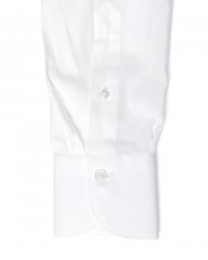Finamoreコットンオックス セミワイドカラーシャツ【MILAN/J/VITTORIO】mb_10l