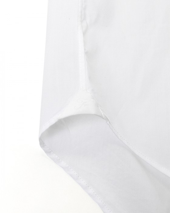 Finamoreコットンブロード セミワイドカラーシャツ【MILAN/J/VITTORIO】09l