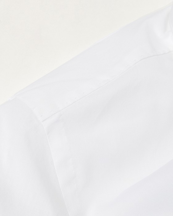 Finamoreコットンブロード セミワイドカラーシャツ【MILAN/J/VITTORIO】10l
