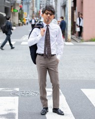 Finamoreコットンブロード セミワイドカラーシャツ【MILAN/J/VITTORIO】mb_ma