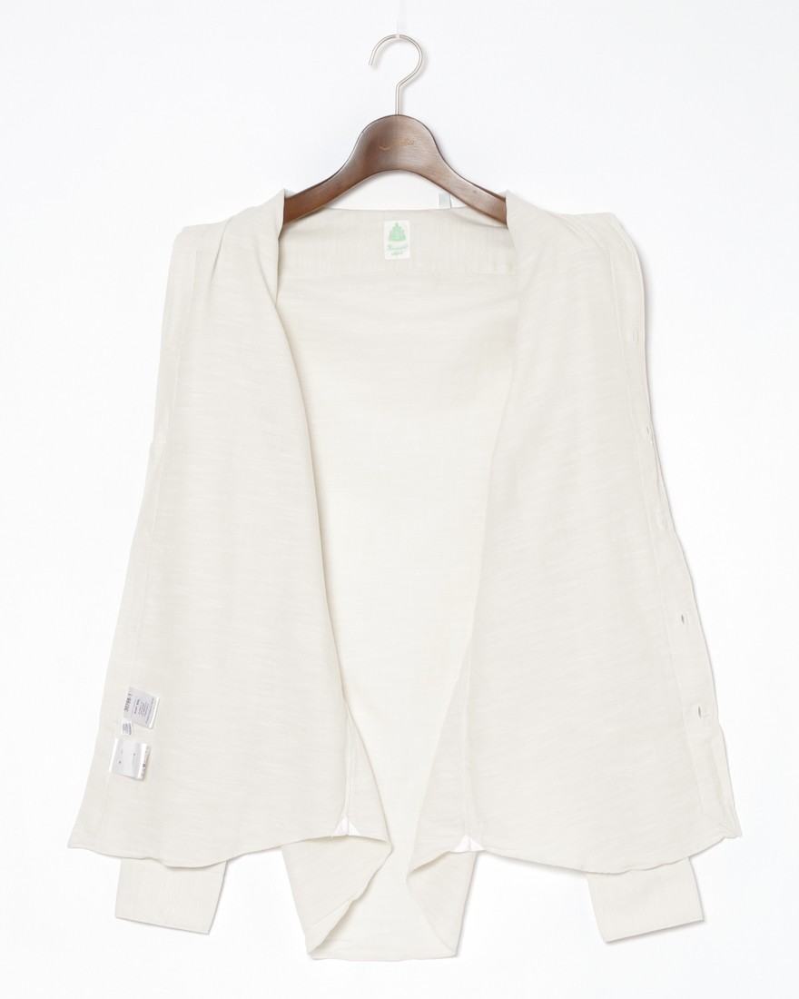 Finamoreコットン カッタウェイシャツ【SIMONE/J/BALI】07l