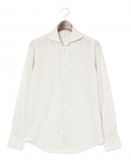 Finamoreコットン カッタウェイシャツ【SIMONE/J/BALI】mb_c0