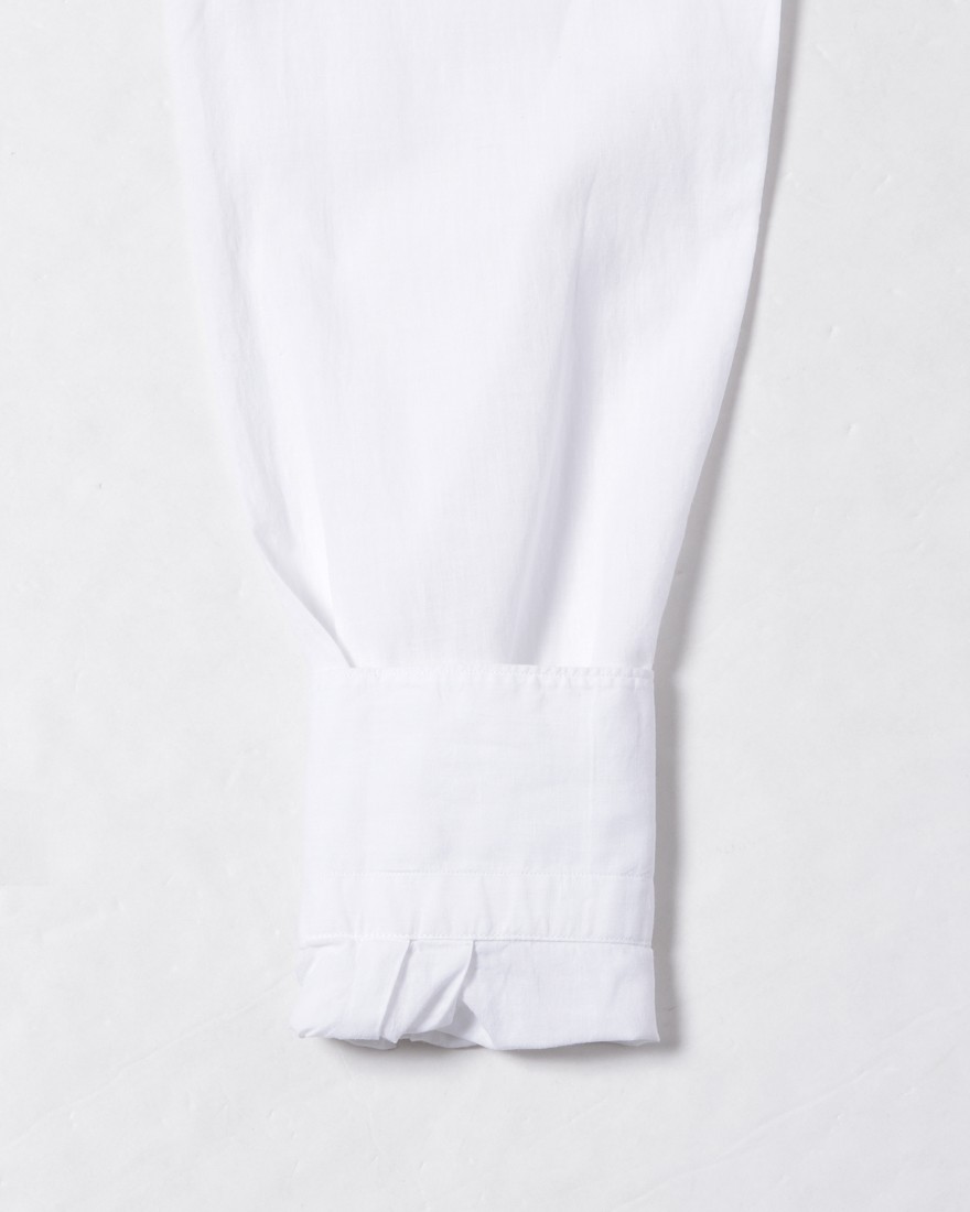 Finamoreコットンリネン カッタウェイシャツ【SIMONE/J/BALI】11l