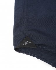 Finamoreコットンブロードネイビーカッタウェイシャツ【SIMONE/J/BALI】mb_05l