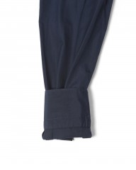 Finamoreコットンブロードネイビーカッタウェイシャツ【SIMONE/J/BALI】mb_12l