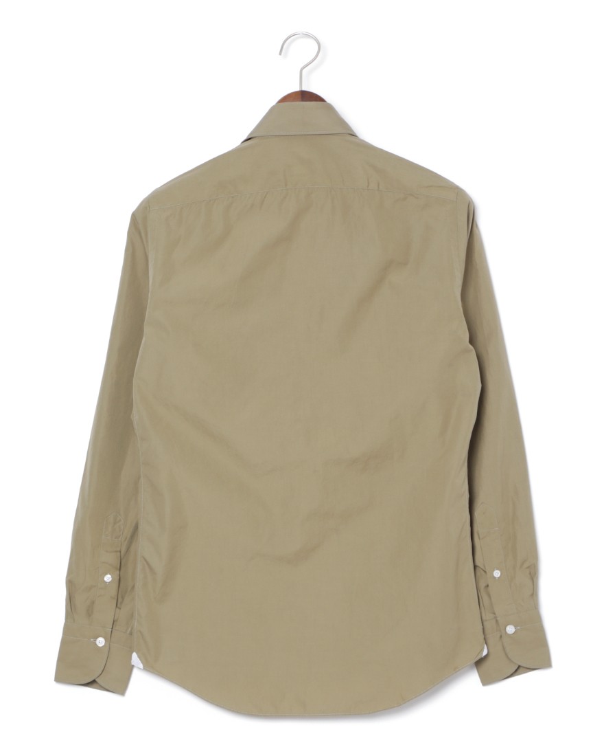 Finamoreコットンブロードカッタウェイシャツ【SIMONE/J/BALI】01l