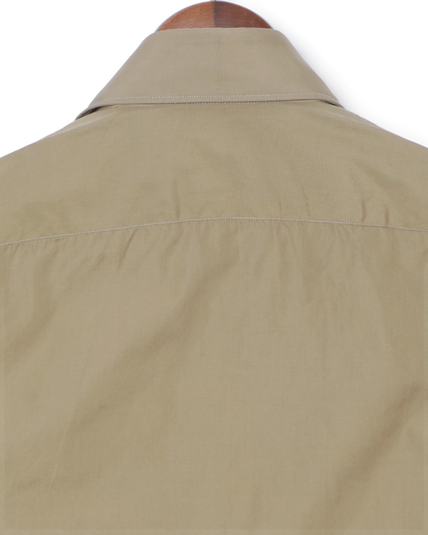 Finamoreコットンブロードカッタウェイシャツ【SIMONE/J/BALI】07l