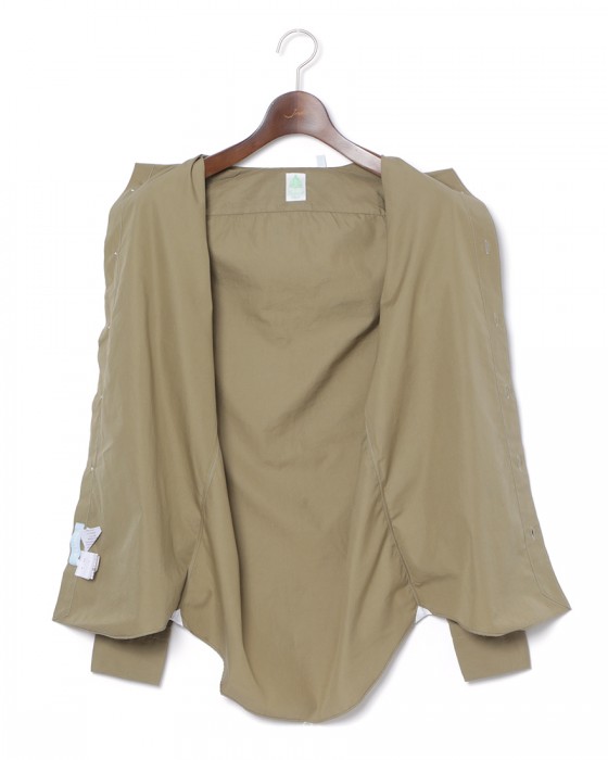 Finamoreコットンブロードカッタウェイシャツ【SIMONE/J/BALI】08l