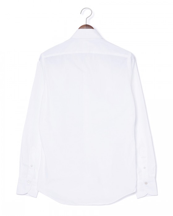 Finamoreコットンブロードカッタウェイシャツ【SIMONE/J/BALI】19l